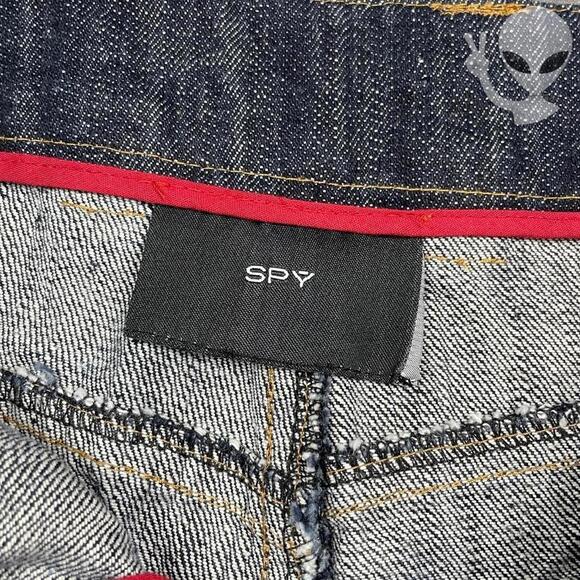 RARE SpyHenrylau Denim Shorts Size 34 Designer Made in Hong Kong Hypebeast - Picture 6 of 8
